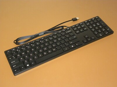 Lot of (5) ** NEW **HP Halley L96909-001 Wired USB Keyboard and
