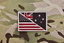 USA Australia Friendship Flag Morale Patch US AUS Special Forces SASR ADF