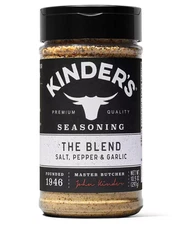 Kinder's Seasoning The Blend Isalt, Pepper & Garlic 10.5 oz - PACK OF 2
