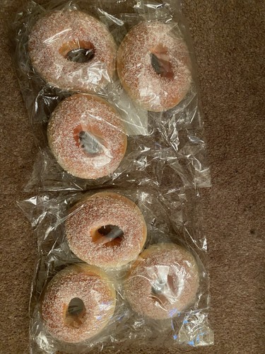 4x PU Donuts Artificial Food Fake Faux Cake for Display Realistic Props Child - 第 2/4 張圖片