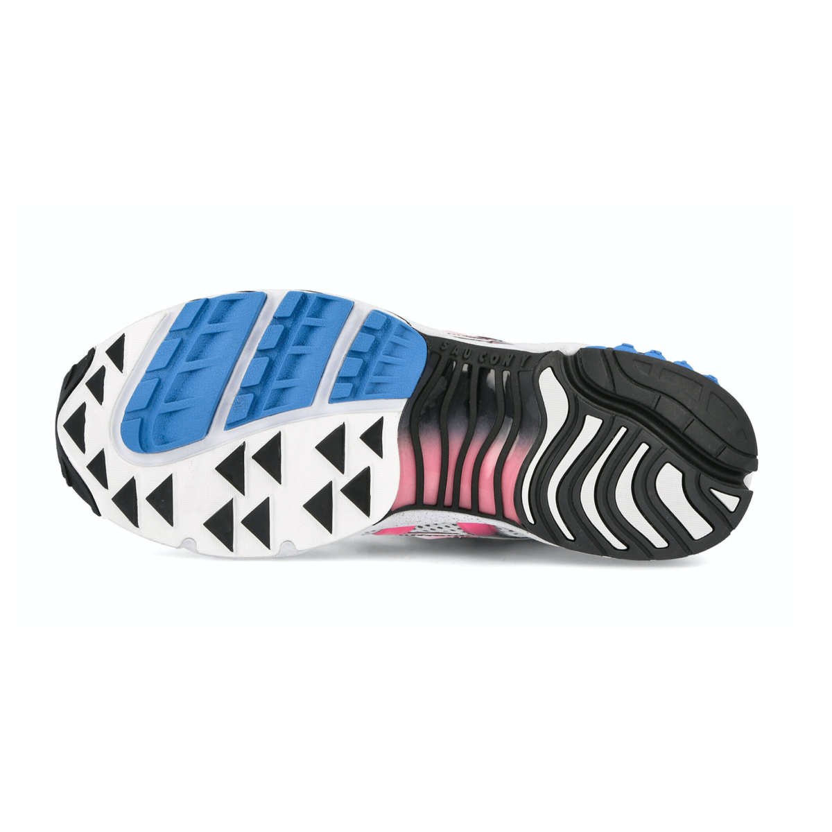 NEW Size 5 Mens Saucony Grid Web White/Pink/Blue Athletic 