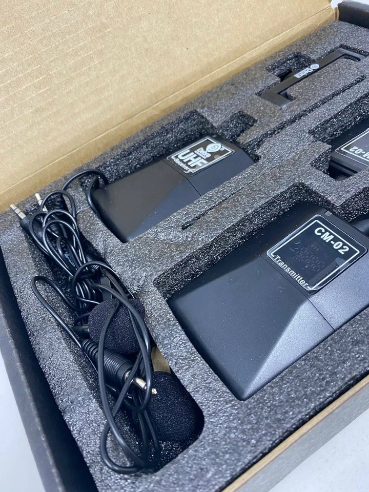 Debra Professional Audio UHF Wireless Interview Microphone Set CM-01 - Image 3 of 4