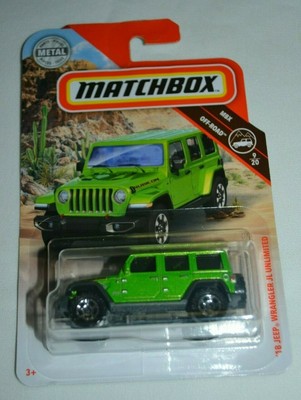 matchbox jeep wrangler unlimited
