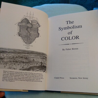 THE SYMBOLISM OF COLOR Faber Birren & THEORY OF COLOURS Goethe | eBay