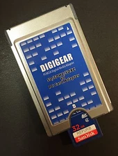 32GB Sandisk SD + SD SDHC SDXC to PCMCIA PC Card Adapter for Mercedes Benz