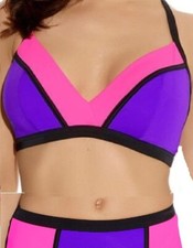 FREYA BONDI SOFT TRIANGLE-BIKINI BRA ONLY-VIBE-PURPLE AS3242VIB