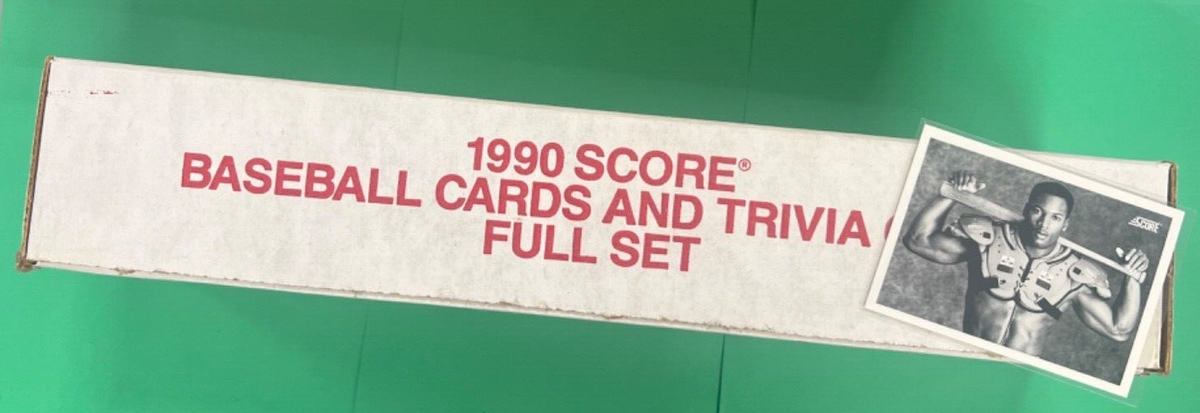 1990 SCORE BASEBALL COMPLETE SEALED FACTORY SET *SEARCH FOR BO