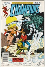   CHAMPIONS #9, Hero Comics 1988 US-COMICHEFT...