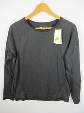 NEW All In Motion Seamless Shirt Men XL Gray Long Sleeve Moisture Wicking Active
