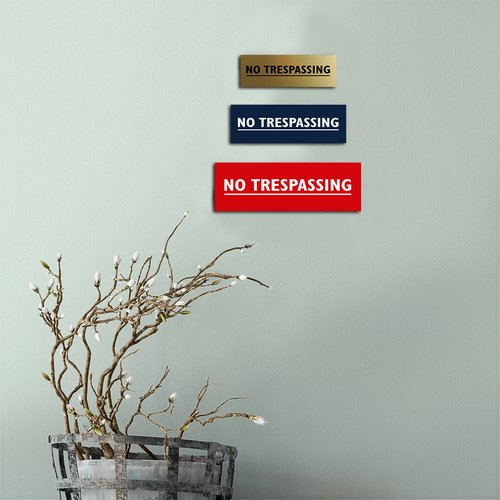 Basic No Trespassing Schild - Bild 5 von 80