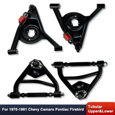 For Pontiac Firebird Chevrolet Camaro 1970-1981 Tubular A  Arms Control Arms Set