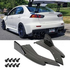 For Mitsubishi Lancer Mirage Rear Bumper Lip Spoiler Splitter Diffuse Glossy For Mitsubishi Lancer Mirage Rear Bumper Lip Spoiler Splitter Diffuse Glossy