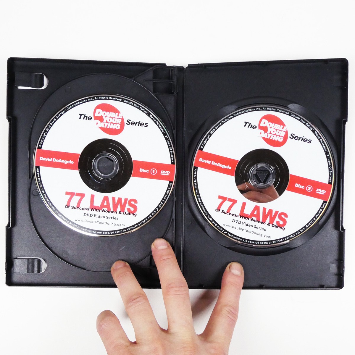 77 Laws of SUCCESS WITH WOMEN & DATING DVD David DeAngelo