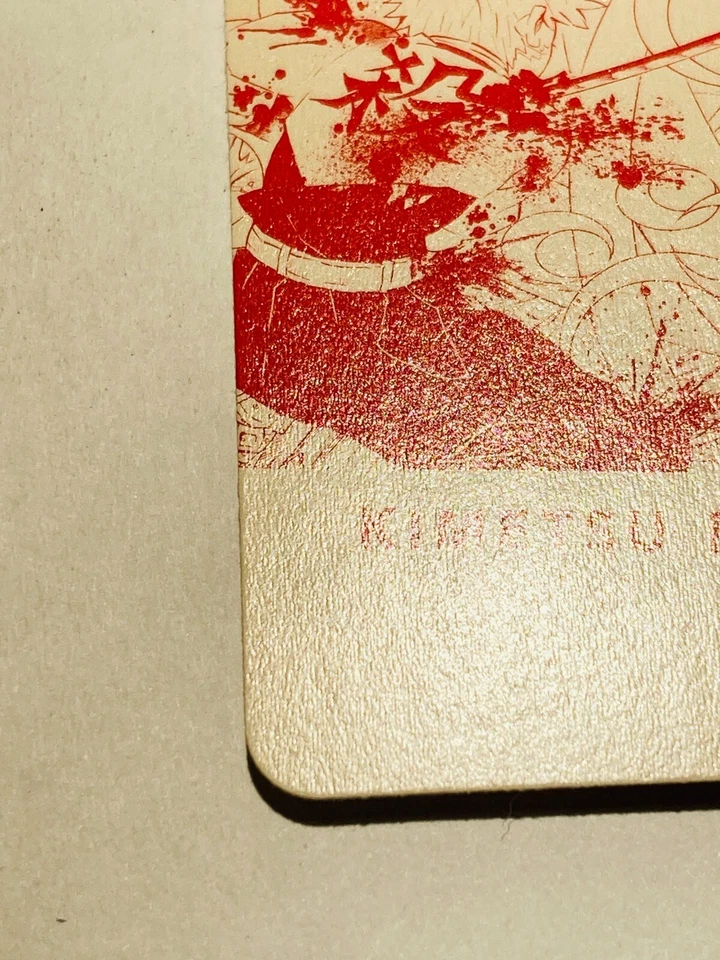 Black Death Demon Slayer Kimetsu Playing cards Exhibition Limited From Japan F/S - Image 4 of 4