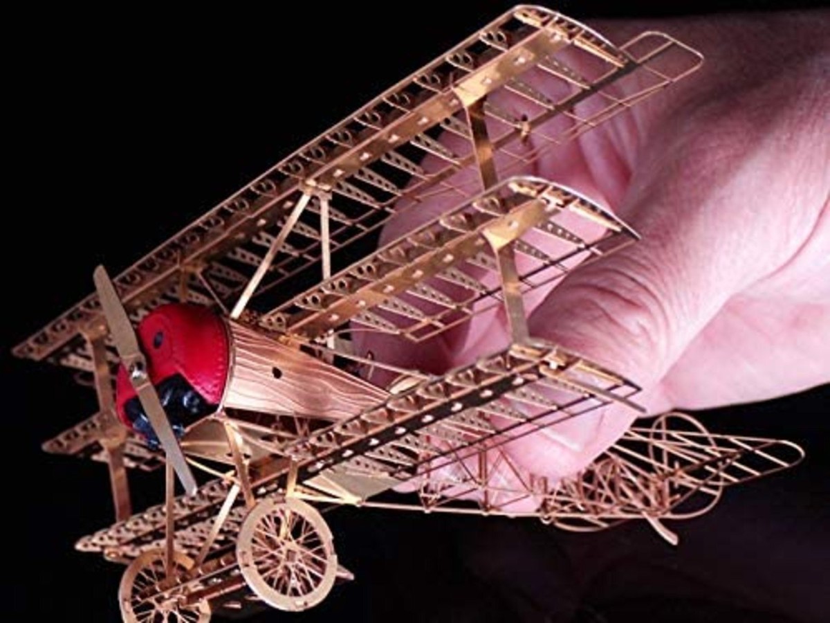 1/48 Fokker Dr.1 Brass micro Museum Model kit AIRPLANE Red