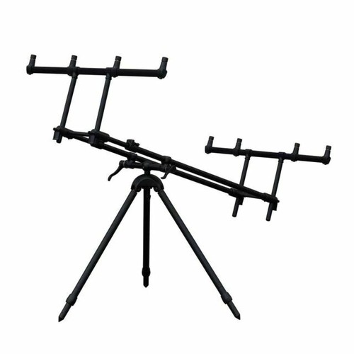 Behr Aluminium Rod Pod Mit Drei Füßen Für Bis Zu 4 Ruten Geeignet Inkl Tasche