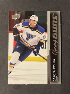 2021-22 Upper Deck Series 1 #204 Dakota Joshua Young Guns Rookie Card