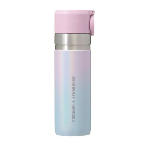Starbucks Stainless steel bottle STANLEY Gradient blue pink 473ml 16 Oz f/s - Picture 5 of 6