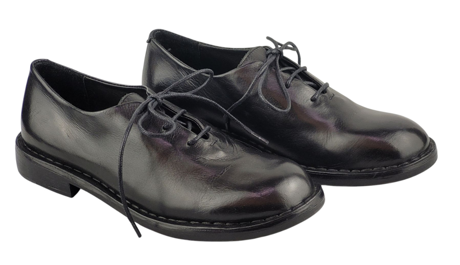 Ребекка Уайт Шух Y27-3 Шварц блэк Эхтледер Дамен Хальбшухе