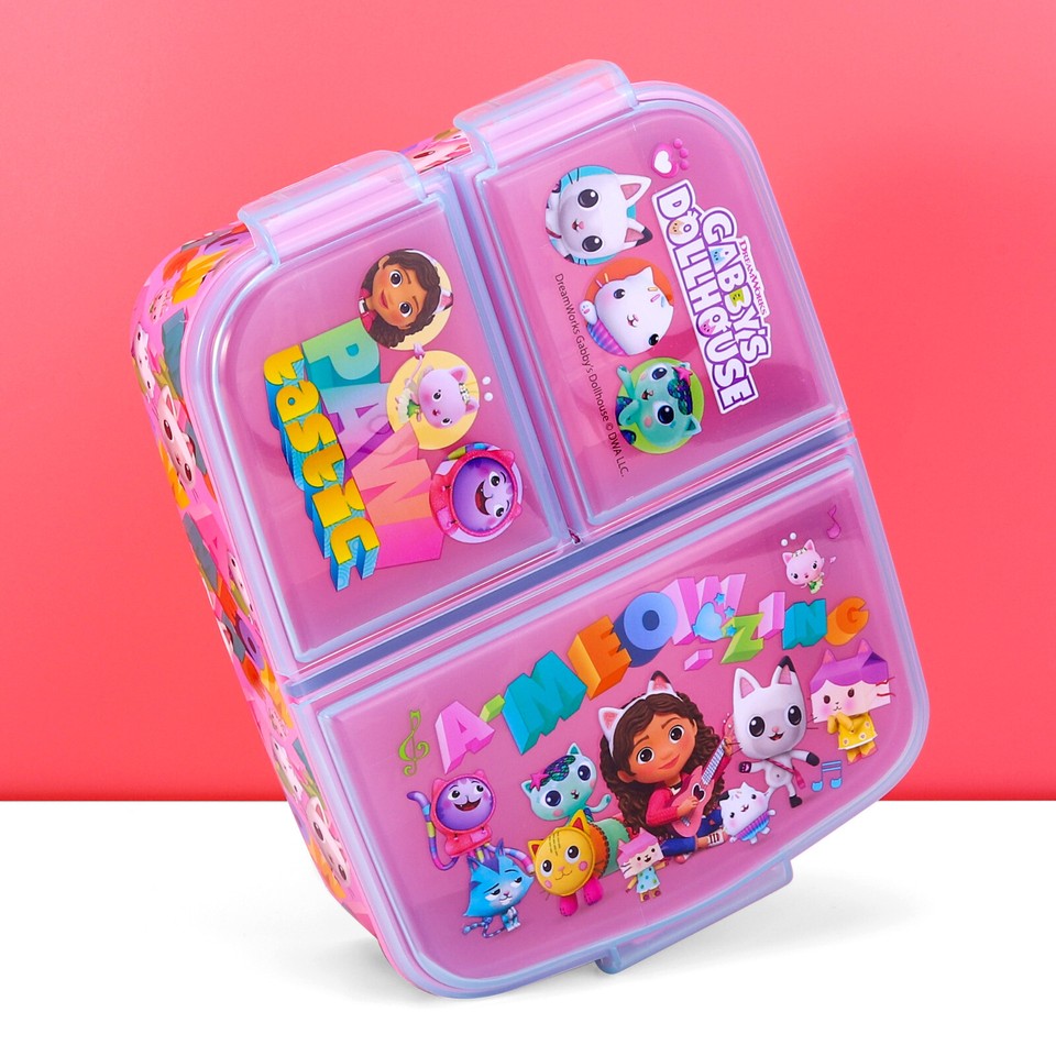 2 Divider Gabby's Dollhouse Lunch Box