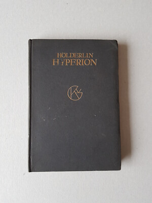 Friedrich Hölderlin - Hyperion, Potzdam bei Gustav Kiepenheuer - ca. 1920