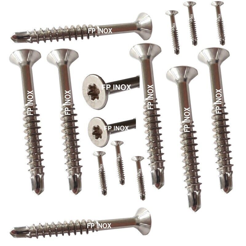 A2 screws stainless steel self drilling wood 4x40 5x50 5x60 5x90