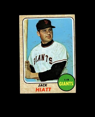 1968 Topps 419 Jack Hiatt EX #D1,356415 - Image 1 of 2