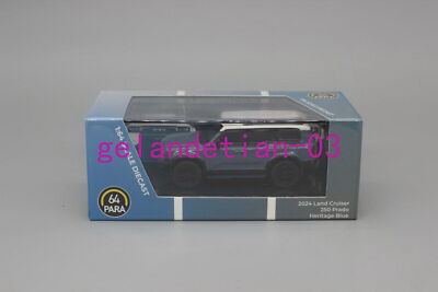 PARA64 1/64 Scale  Land Cruiser Prado J250 Blue Diecast Car Model
