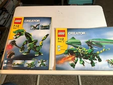 Lego Creator Instruction Manuals only  lot  4894 book 1 and book 2