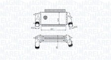 MAGNETI MARELLI Ladeluftkühler für Ford Ecosport C-Max II DXA/CB7 DXA/CEU JK