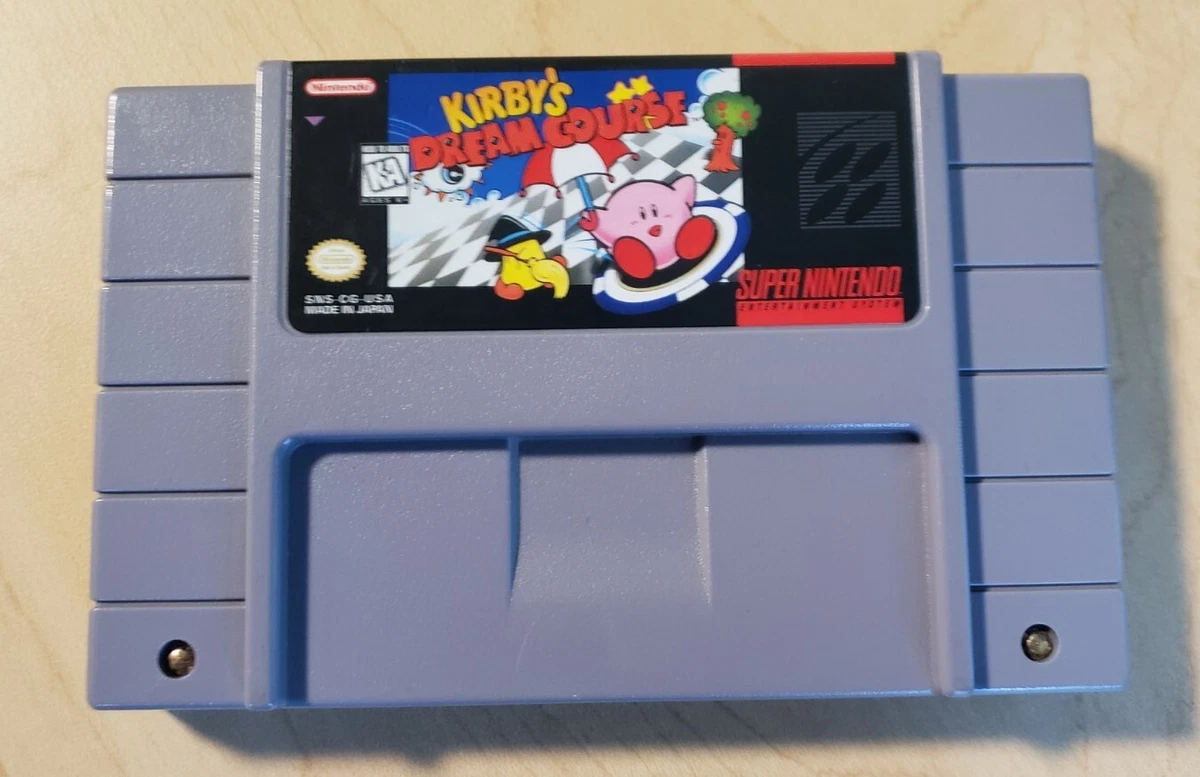 Kirby's dream course snes sale