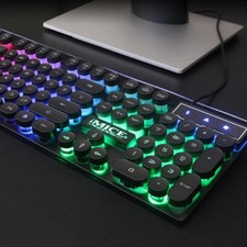 IMICE AK-800 Gamer Keyboard Three Color Backl...