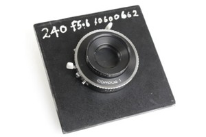 Rodenstock Apo-Ronar 240mm F9 Lens for Large Format Cameras - Recently Serviced