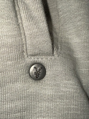 All Saints Herren-Schweißjacke mit Reißverschluss Baumwolle mittelbeige durchgehender Reißverschluss lässig - Bild 8 von 9