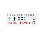 1/16 Scale Henglong 3858 German Panzer IV F RC Tank Decoration Decal Spare Part