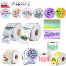 Direct Thermal Labels 2" Holographic Self-Adhesive For Logo X-max Card Sticker