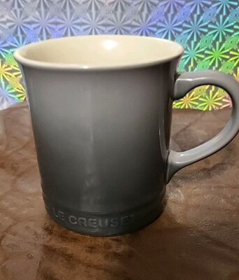 LE CREUSET Grey Ombre Mug 350 ml 16oz Coffee Mug (Oyster?). C 13