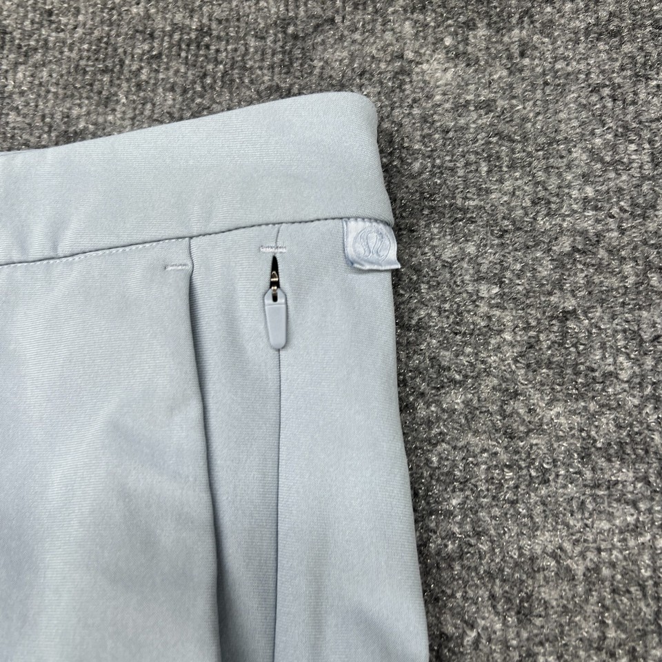 Lululemon Commission Warpstreme Pants Men 32x31 Blue Slim Fit Chino