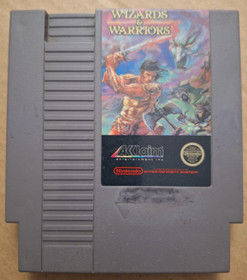 Wizards & Warriors + Iron Sword Nintendo NES Lot