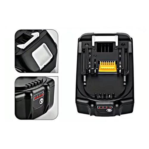 2  18V 6,0 Ah für Makita LED Akku BL1860B- 2er Set - 197422-3 BL1850-B - Bild 3 von 7