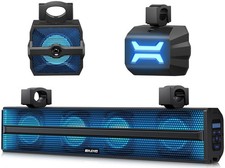 Bluetooth UTV Sound Bar Waterproof RGB Speaker