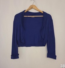 Ladies size 14 Phase Eight Royal Blue Cropped Cardigan Boleros