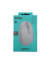 Logitech M196 Bluetooth Wireless Mouse, Compact and Portable Mouse for Laptops