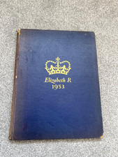 Elizabeth R 1953 The Queen Elizabeth Coronation Souvenir Picture Book. Hardback.