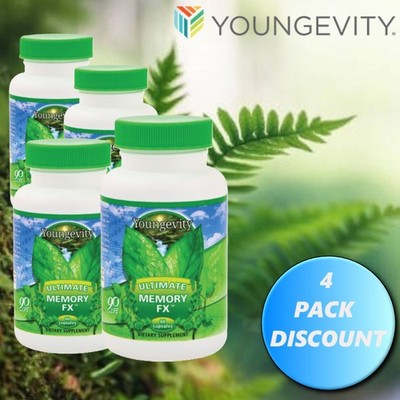 Youngevity Dr. Wallach Ultimate Memory FX  - 60 capsules (4 Pack)
