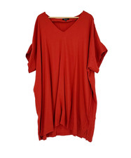 Madewell Womens Shift Dress 3X Drop Shoulder Beach Boho Minimalist Lagenlook