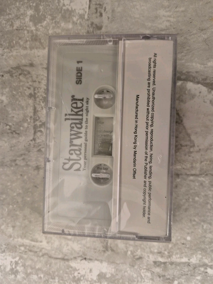 Starwalker: Your Personal Guide to the Night Sky cassette RARE SEALED - Image 2 of 3
