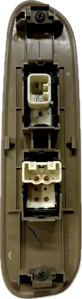 Bisel interruptor bloqueo ventana pasajero Toyota Tundra '00-06 genuino 74201-0C010-E1 Foto 4 de 4