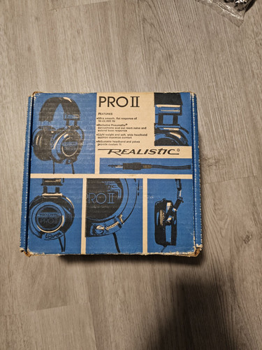 Realistic Cat 33-1006 Koss PRO II Vintage Stereo Kopfhörer - Bild 1 von 7