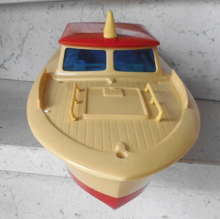 Nikko Boot Electric Motor Cruiser Radio Control Steering Nikko Motoryacht 1977 - Bild 4 von 4